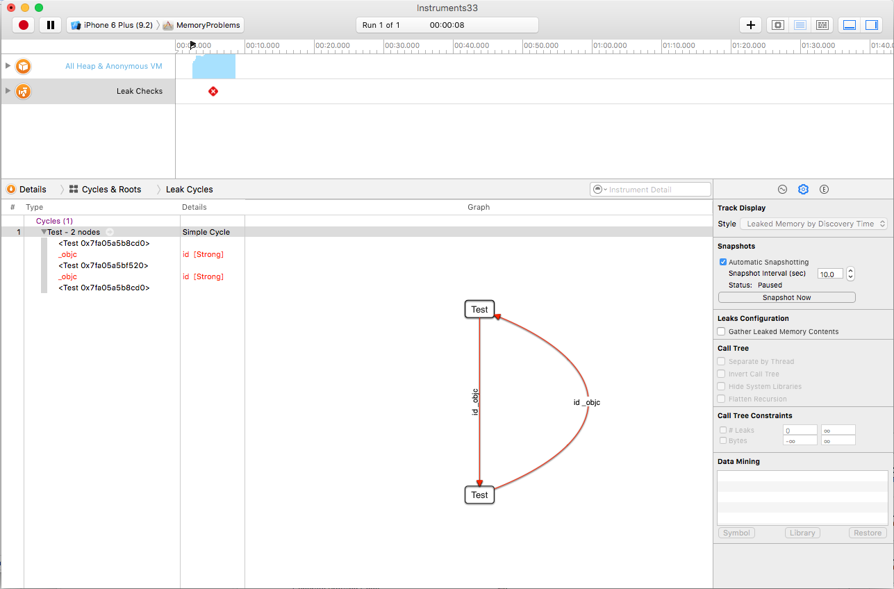 xcode_leak_instrument_cycles_and_roots_view